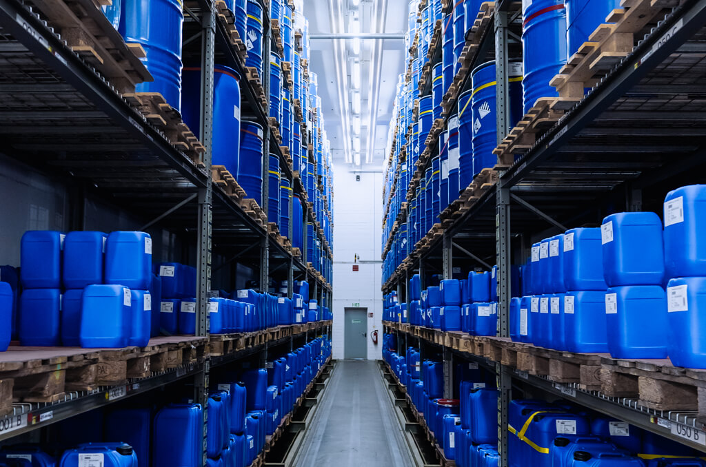 Folienetiketten Chemielager Folienetiketten Chemielager